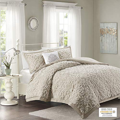 Chenille Bedspread Tufted All Season 100/% Cotton Quilt Shabby Chic with Ma